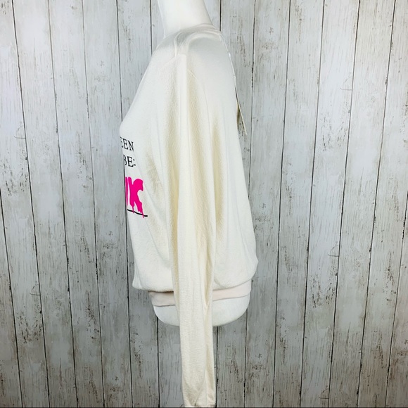 🔥WILDFOX🔥This Halloween I’m Going To Be Drunk V-Neck Knit Top Medium NWT - Picture 6 of 10